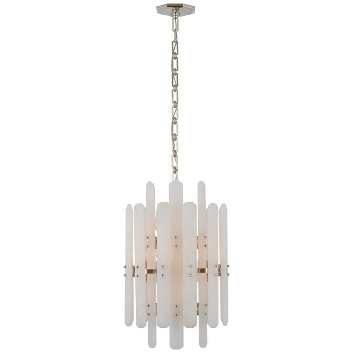Visual Comfort Signature ARN 5128PN-ALB 12 Light Chandelier, Polished Nickel