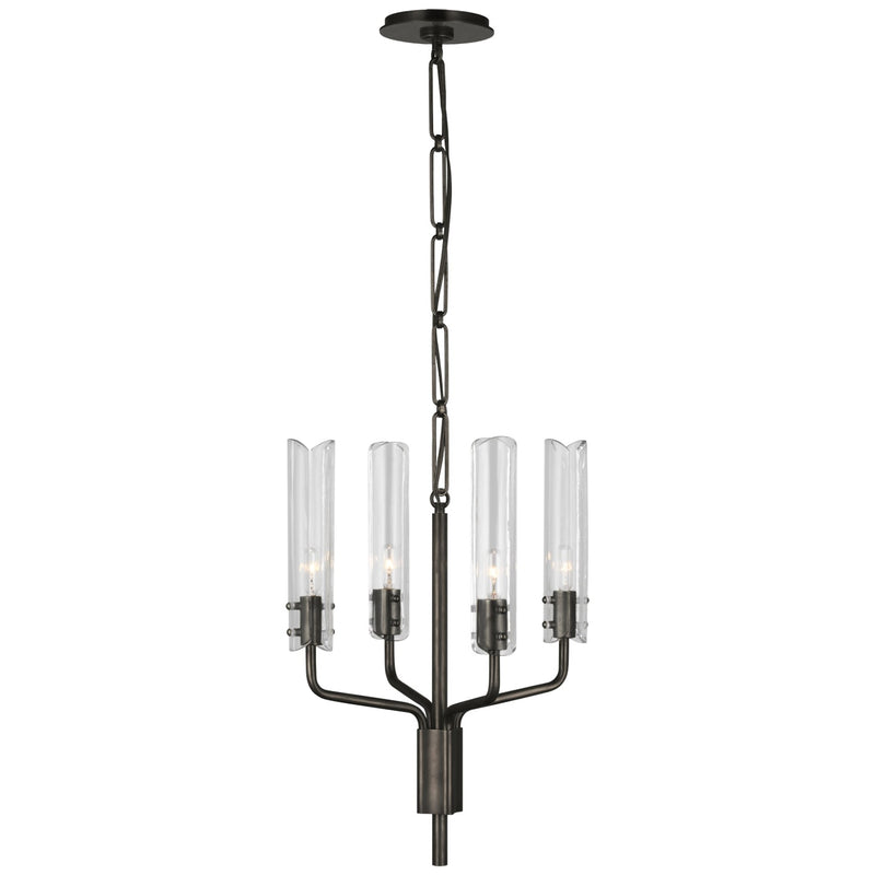 Visual Comfort Signature ARN 5481BZ-CG LED Chandelier, Bronze