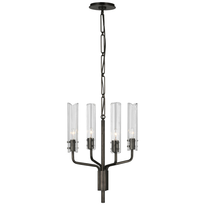 Visual Comfort Signature ARN 5481BZ-CG LED Chandelier, Bronze