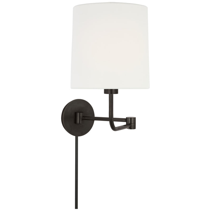 Visual Comfort Signature BBL 2095BZ-L LED Swing Arm Wall Light, Bronze