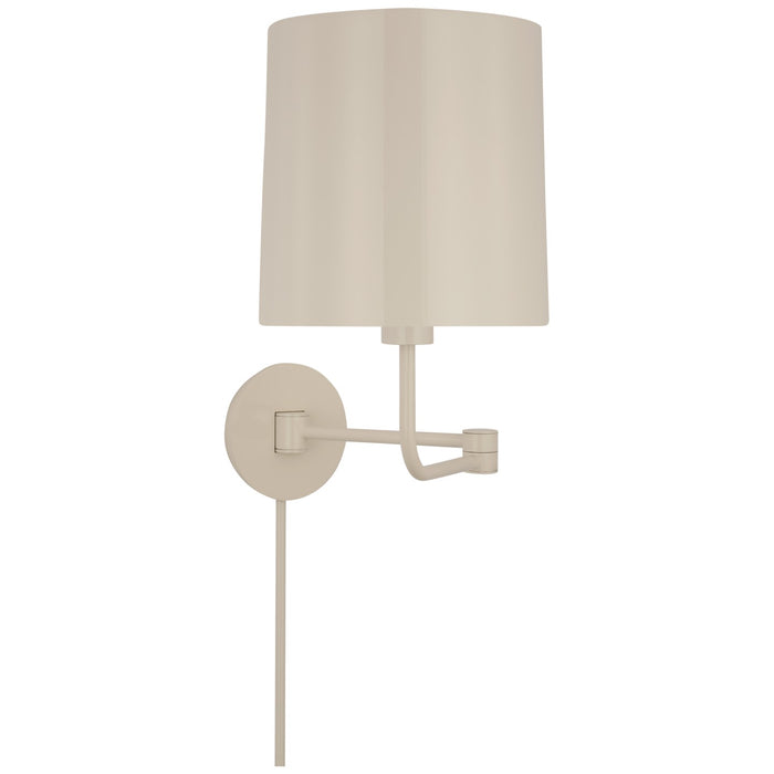 Visual Comfort Signature BBL 2095CW-CW LED Swing Arm Wall Light, China White