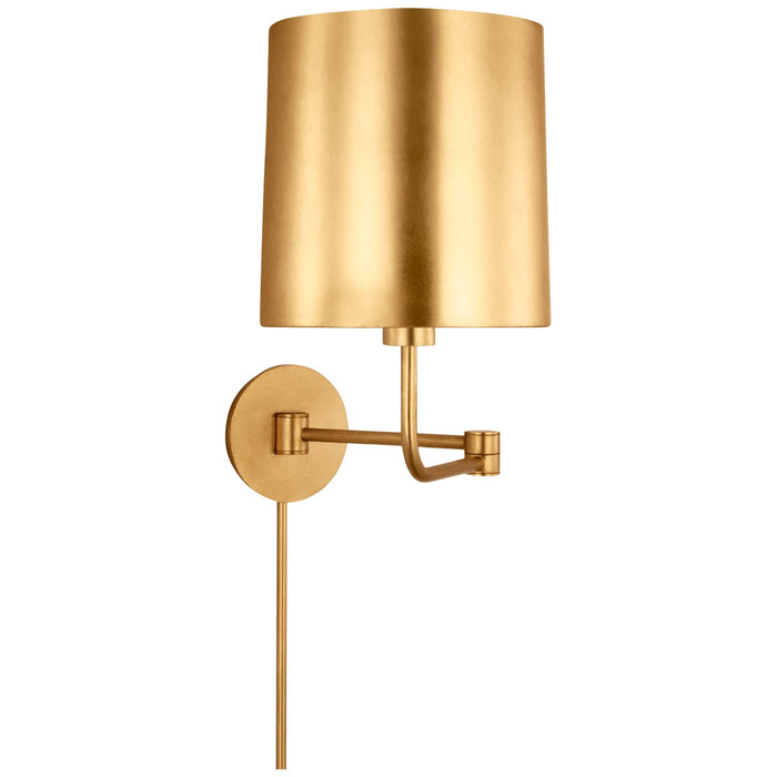 Visual Comfort Signature BBL 2095G-G LED Swing Arm Wall Light, Gild