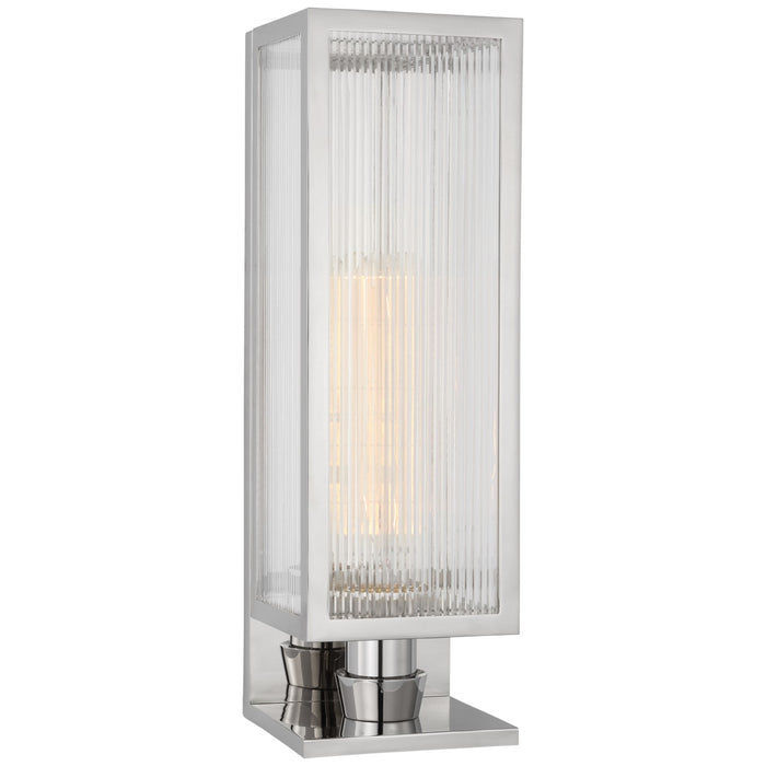 Visual Comfort Signature BBL 2180PN-CRB LED Wall Sconce, Polished Nickel