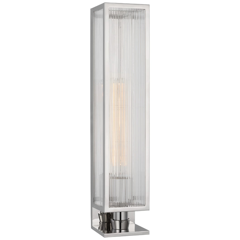 Visual Comfort Signature BBL 2181PN-CRB LED Wall Sconce, Polished Nickel