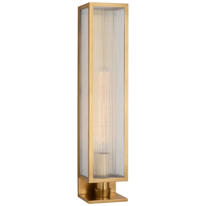 Visual Comfort Signature BBL 2181SB-CRB LED Wall Sconce, Soft Brass