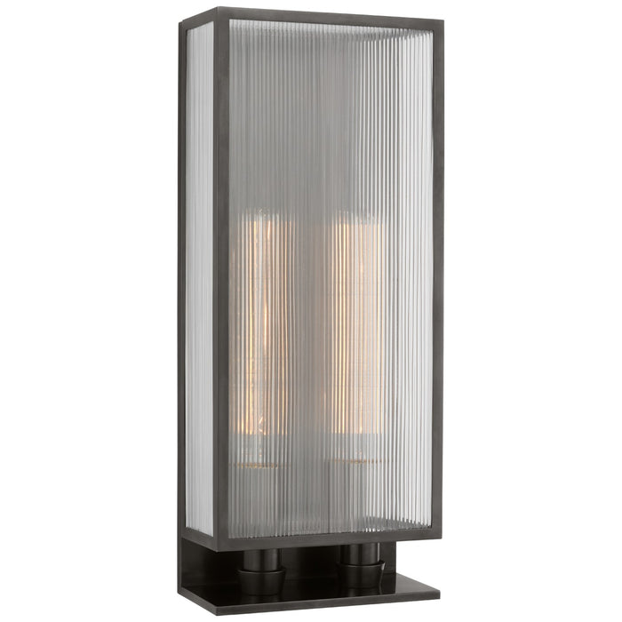 Visual Comfort Signature BBL 2183BZ-CRB LED Wall Sconce, Bronze