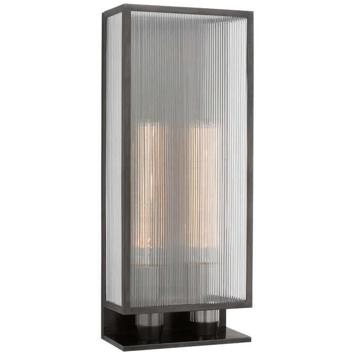 Visual Comfort Signature BBL 2188BZ-CRB LED Outdoor Wall Sconce, Bronze