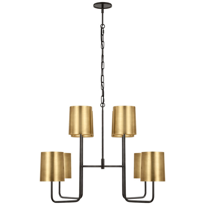 Visual Comfort Signature BBL 5083BZ-SB LED Chandelier, Bronze