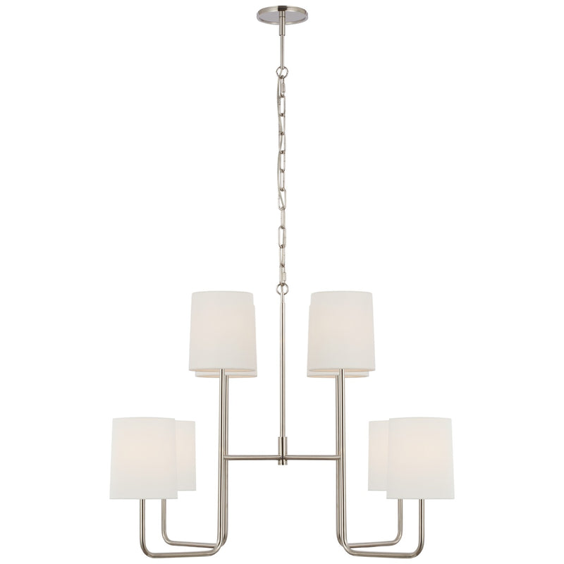 Visual Comfort Signature BBL 5083PN-L LED Chandelier, Polished Nickel