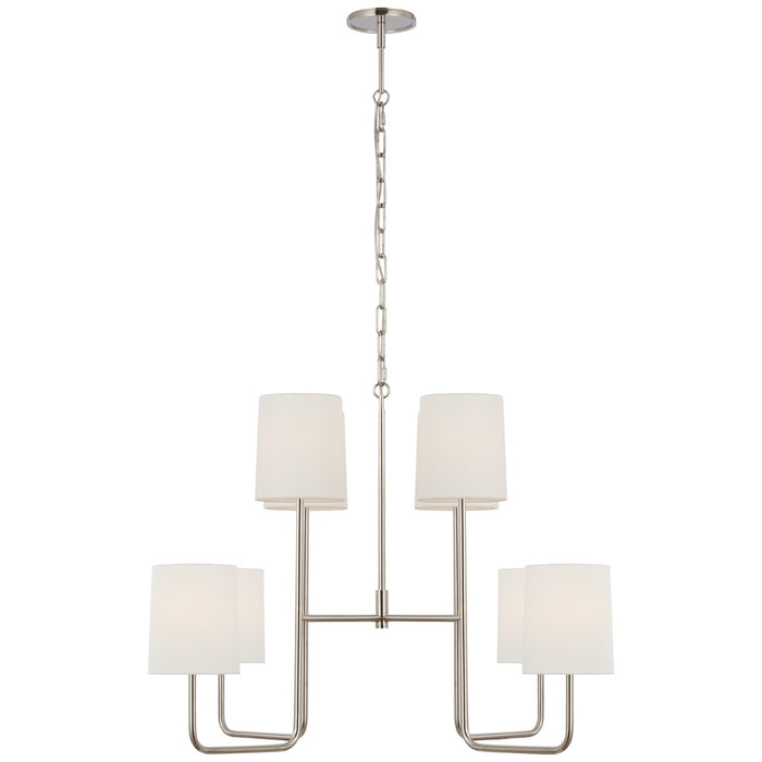 Visual Comfort Signature BBL 5083PN-L LED Chandelier, Polished Nickel