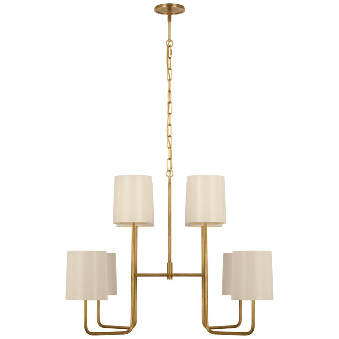 Visual Comfort Signature BBL 5083SB-CW LED Chandelier, Soft Brass