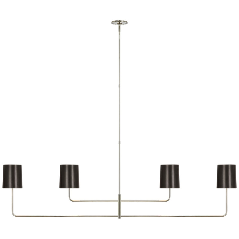 Visual Comfort Signature BBL 5087PN-BZ LED Chandelier, Polished Nickel