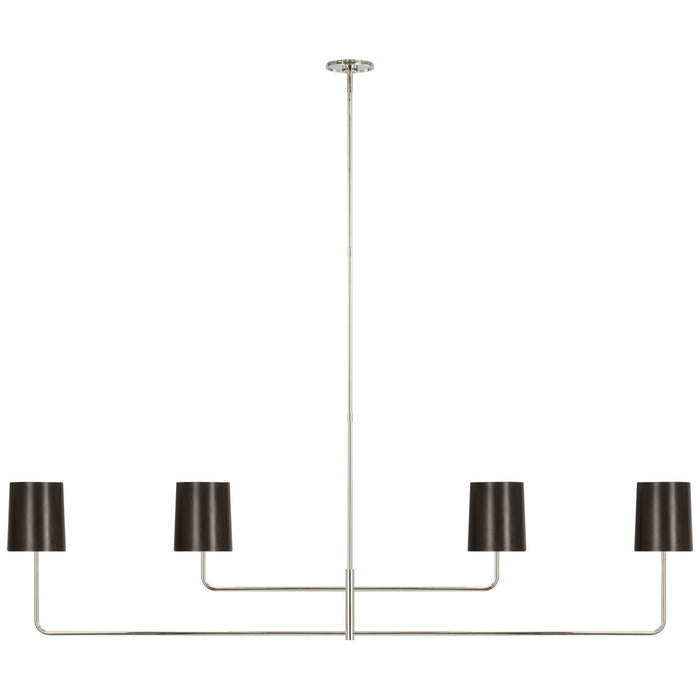 Visual Comfort Signature BBL 5087PN-BZ LED Chandelier, Polished Nickel