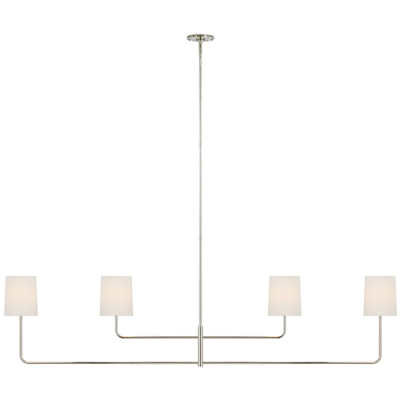 Visual Comfort Signature BBL 5087PN-L LED Chandelier, Polished Nickel