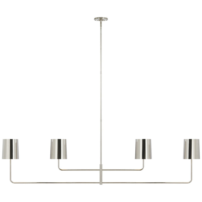 Visual Comfort Signature BBL 5087PN-PN LED Chandelier, Polished Nickel