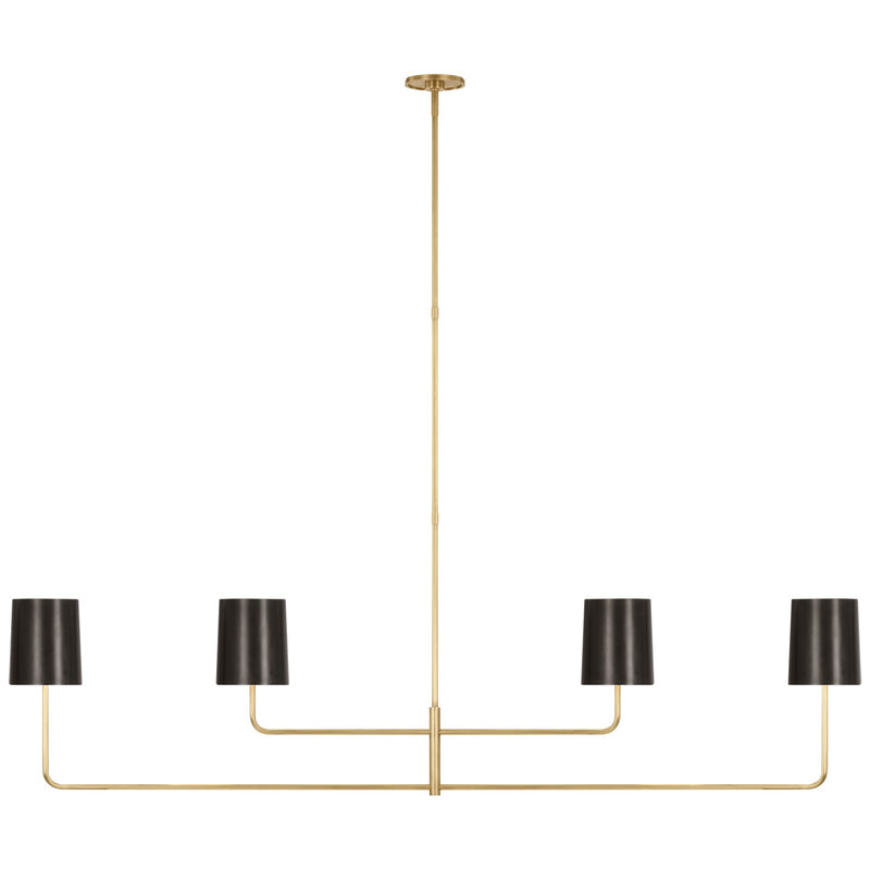 Visual Comfort Signature BBL 5087SB-BZ LED Chandelier, Soft Brass
