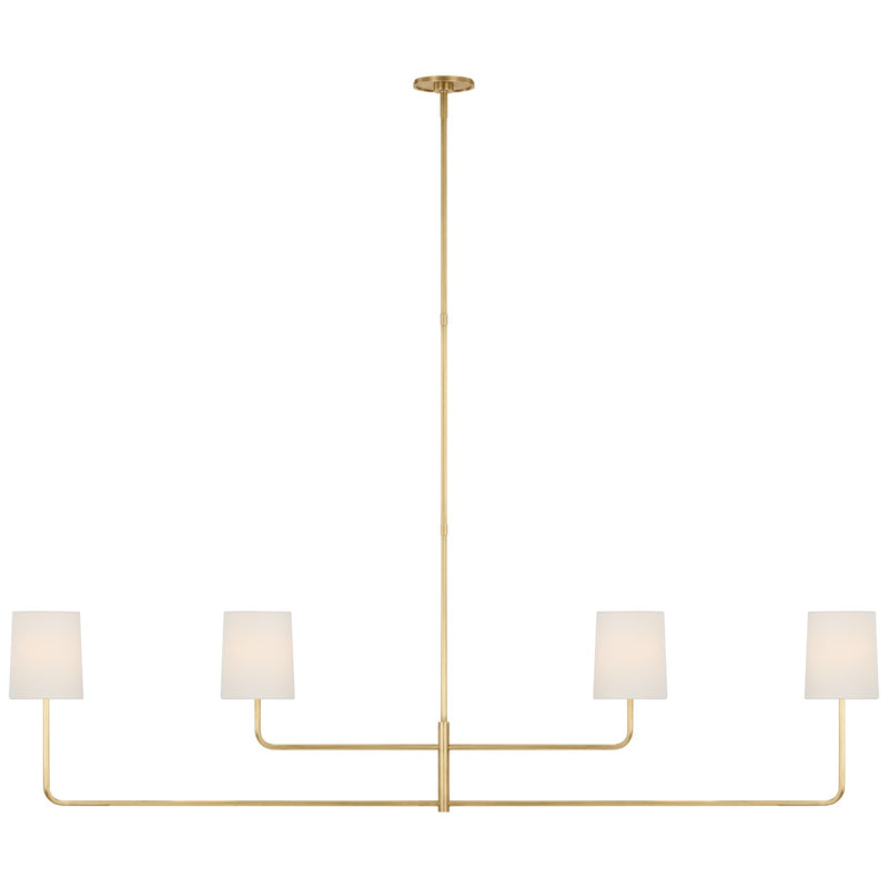 Visual Comfort Signature BBL 5087SB-L LED Chandelier, Soft Brass