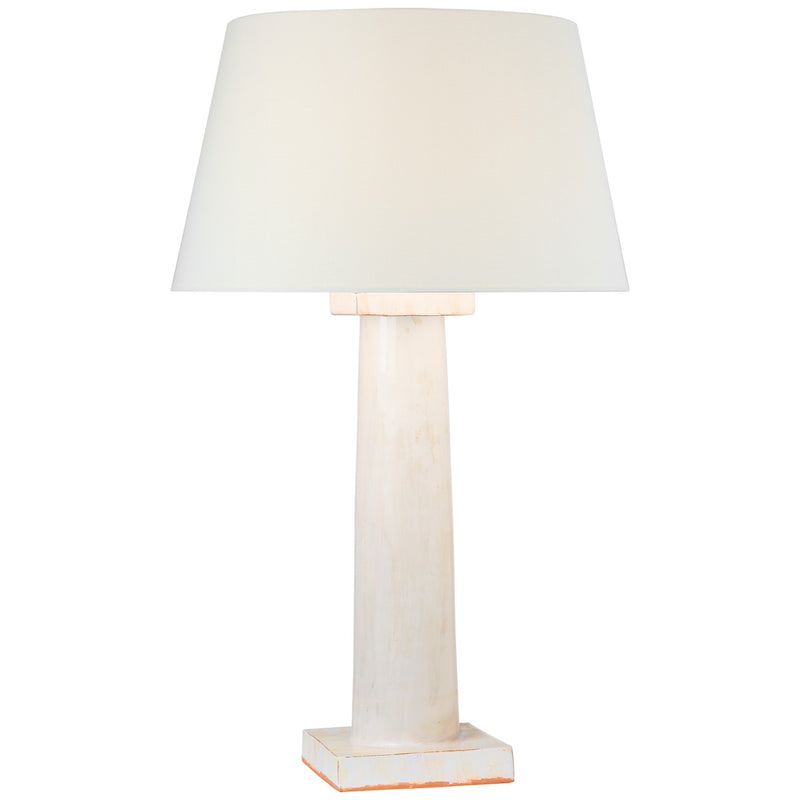 Visual Comfort Signature CHA 8605GWC-L LED Table Lamp, Glossy White Crackle