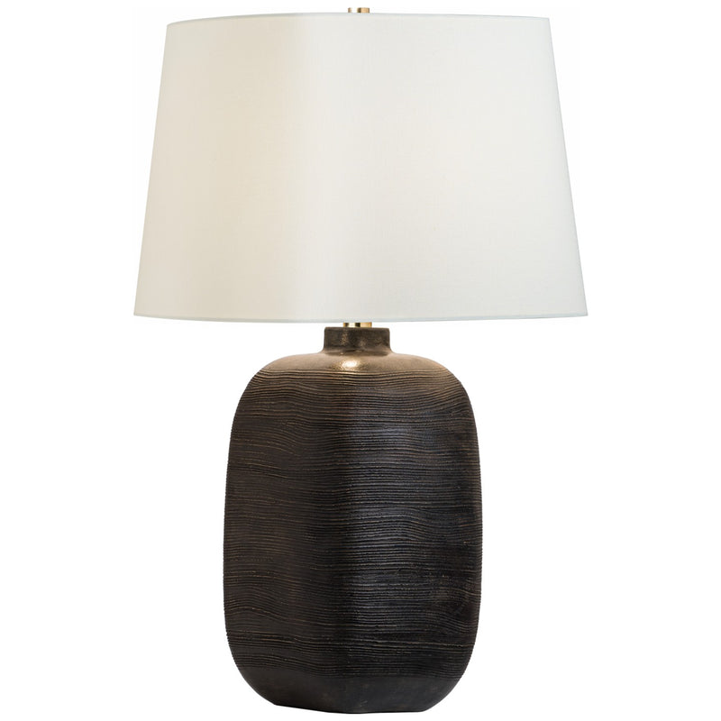 Visual Comfort Signature CHA 8660CMB-L LED Table Lamp, Chimney Black