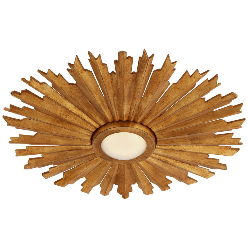 Visual Comfort Signature CHC 4404GI LED Flush Mount, Gilded Iron