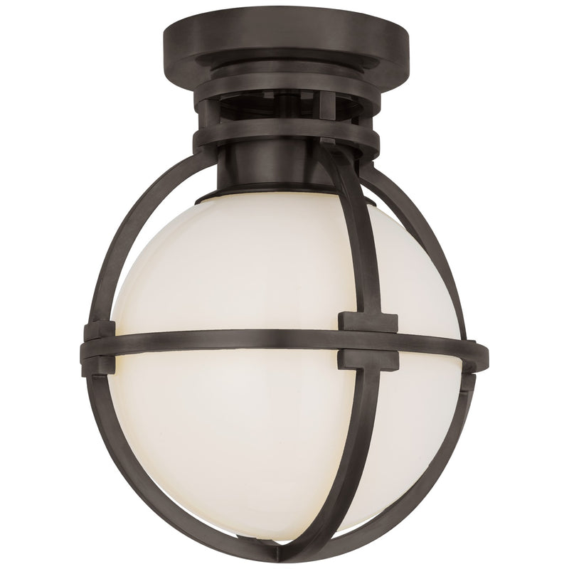 Visual Comfort Signature CHC 4482BZ-WG LED Flush Mount, Bronze