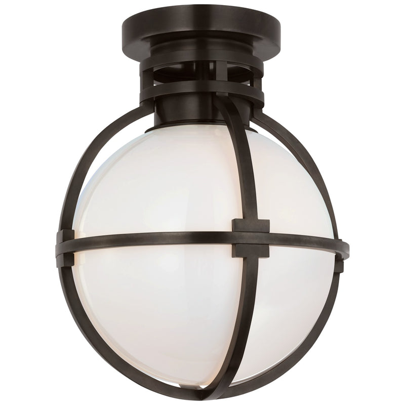 Visual Comfort Signature CHC 4483BZ-WG LED Flush Mount, Bronze