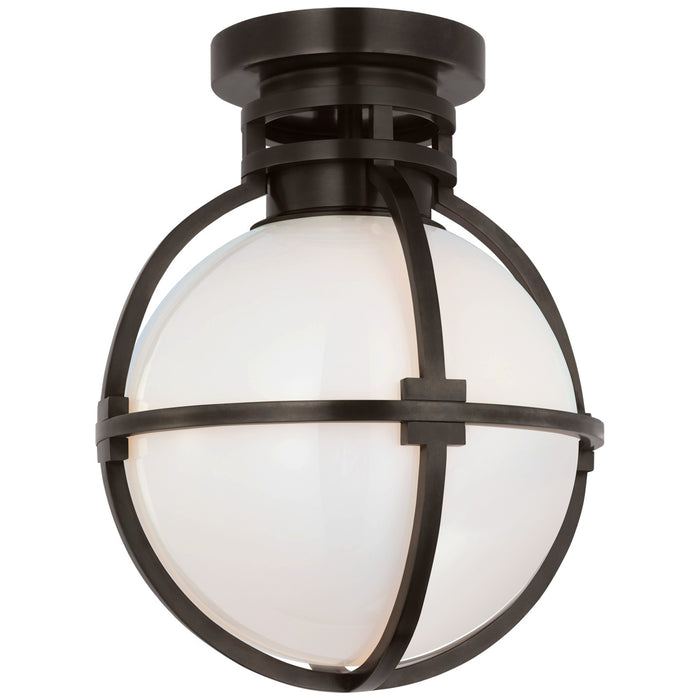 Visual Comfort Signature CHC 4483BZ-WG LED Flush Mount, Bronze