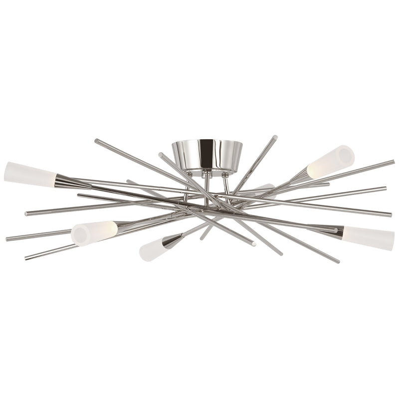 Visual Comfort Signature CHC 4620PN LED Flush Mount, Polished Nickel