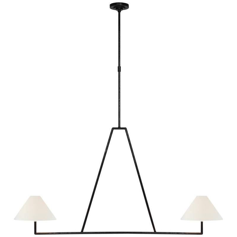 Visual Comfort Signature CHC 5340AI-L LED Chandelier, Aged Iron