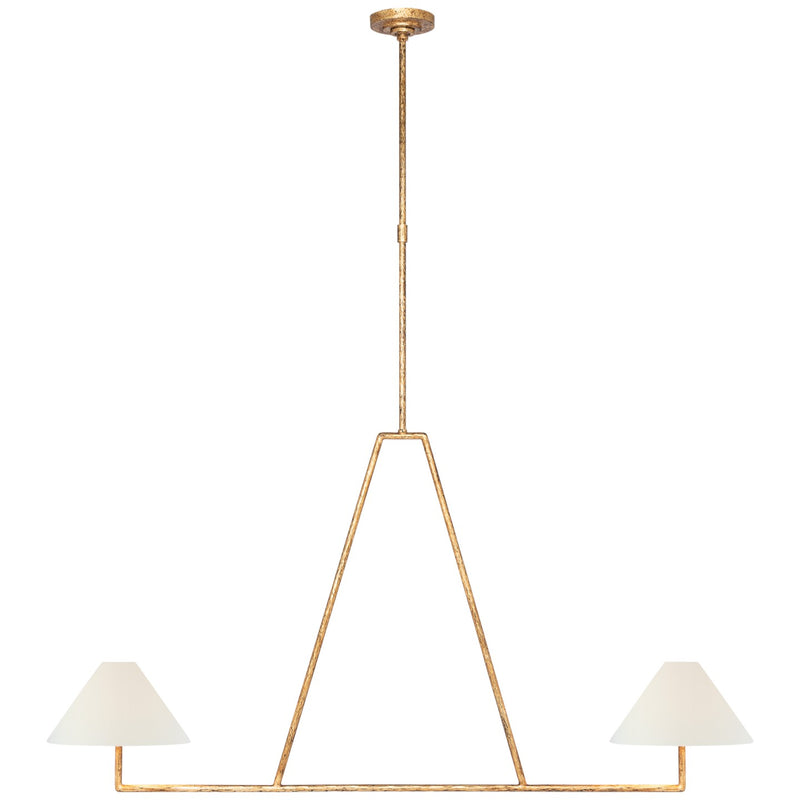 Visual Comfort Signature CHC 5340GI-L LED Chandelier, Gilded Iron