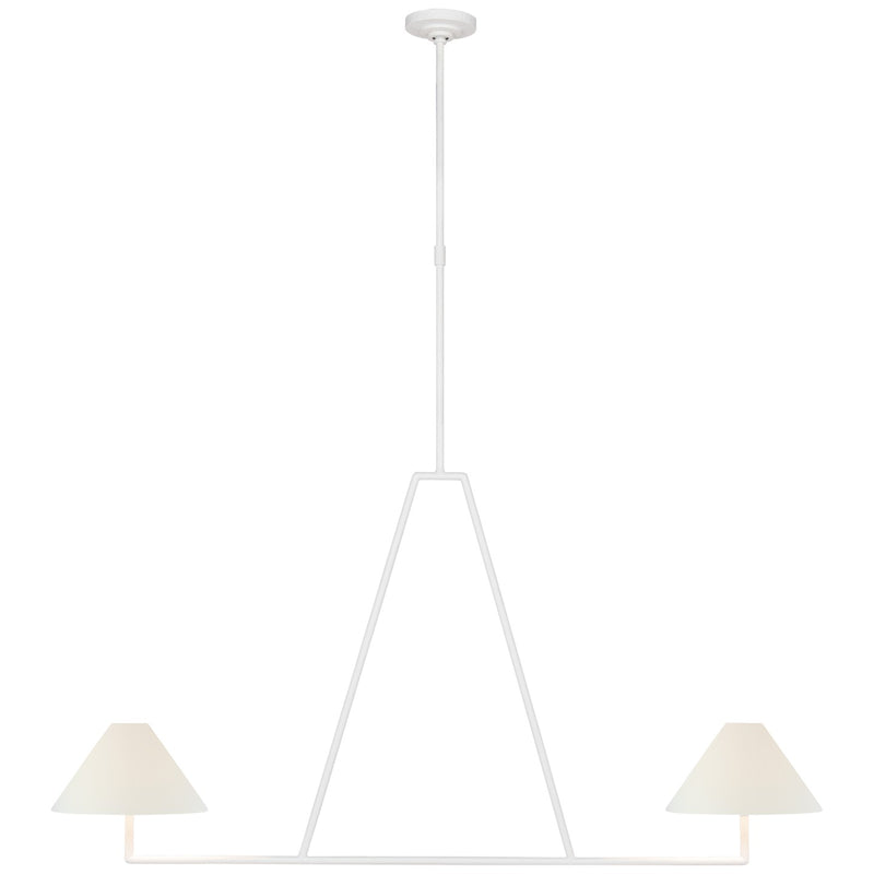 Visual Comfort Signature CHC 5340PW-L LED Chandelier, Plaster White