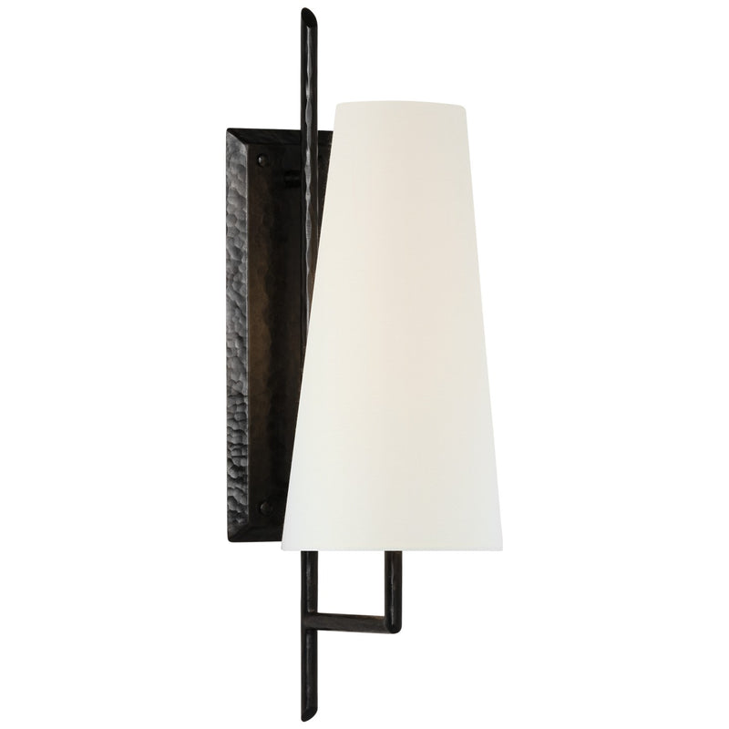 Visual Comfort Signature CHD 2335AI-L LED Wall Sconce, Aged Iron