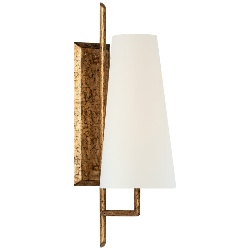 Visual Comfort Signature CHD 2335GI-L LED Wall Sconce, Gilded Iron