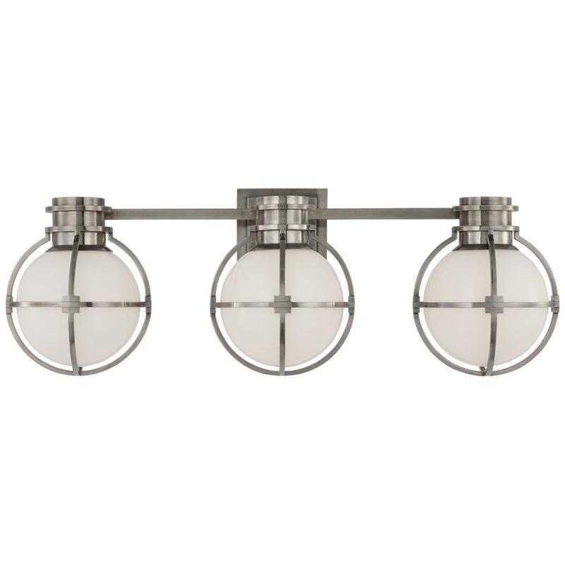 Visual Comfort Signature CHD 2487AN-WG LED Wall Sconce, Antique Nickel