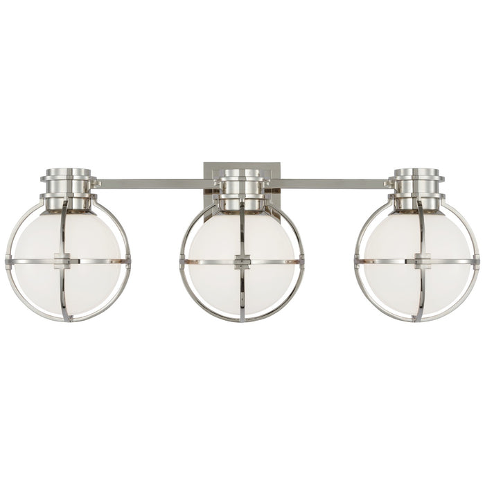 Visual Comfort Signature CHD 2487PN-WG LED Wall Sconce, Polished Nickel