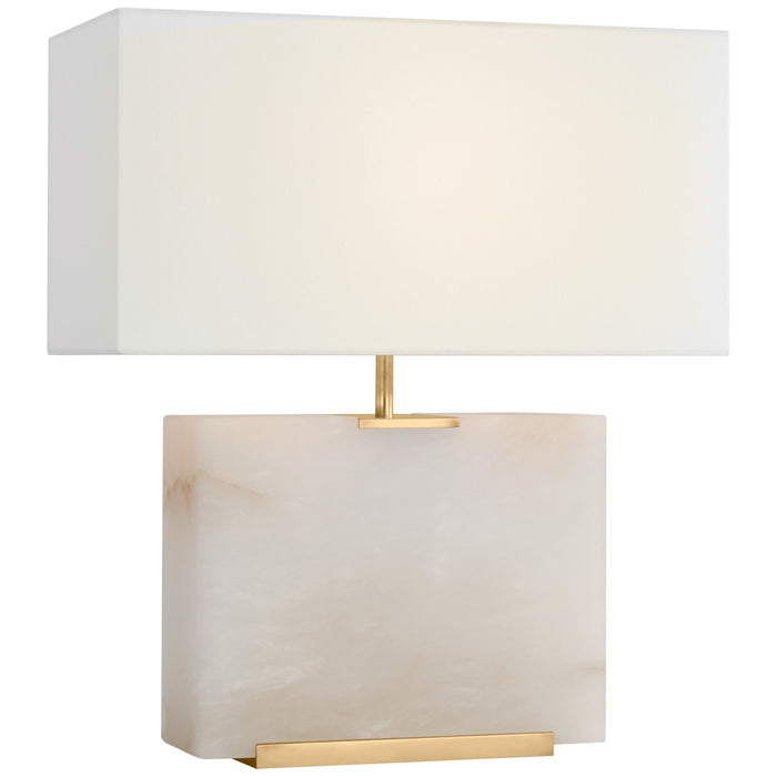 Visual Comfort Signature IKF 3900ALB-L LED Table Lamp, Alabaster