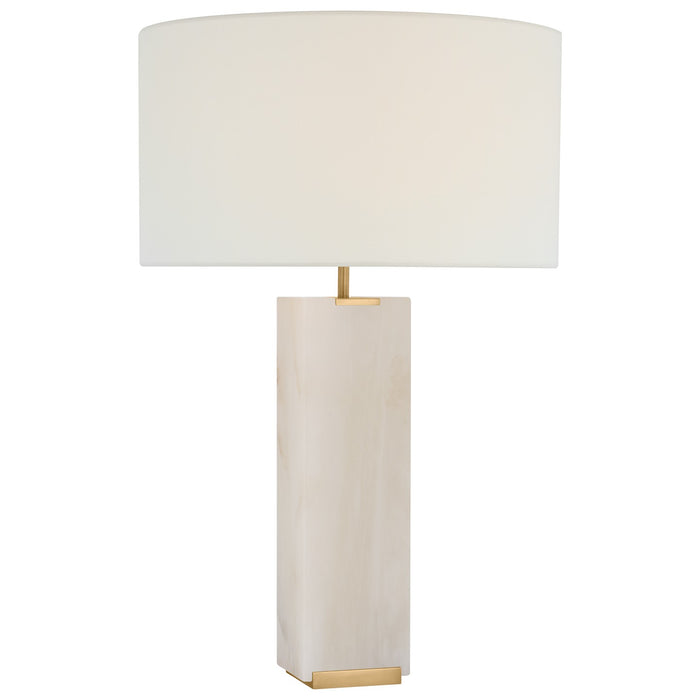 Visual Comfort Signature IKF 3901ALB-L LED Table Lamp, Alabaster