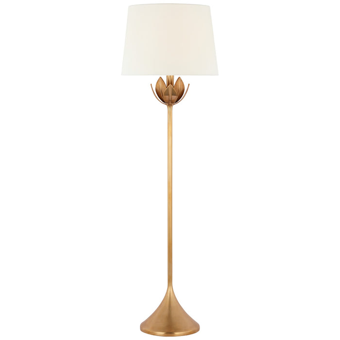 Visual Comfort Signature JN 1002AB-L One Light Floor Lamp, Antique-Burnished Brass