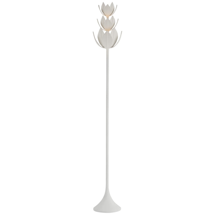 Visual Comfort Signature JN 1003PW LED Torchiere, Plaster White