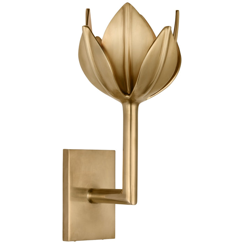 Visual Comfort Signature JN 2001AB LED Wall Sconce, Antique-Burnished Brass