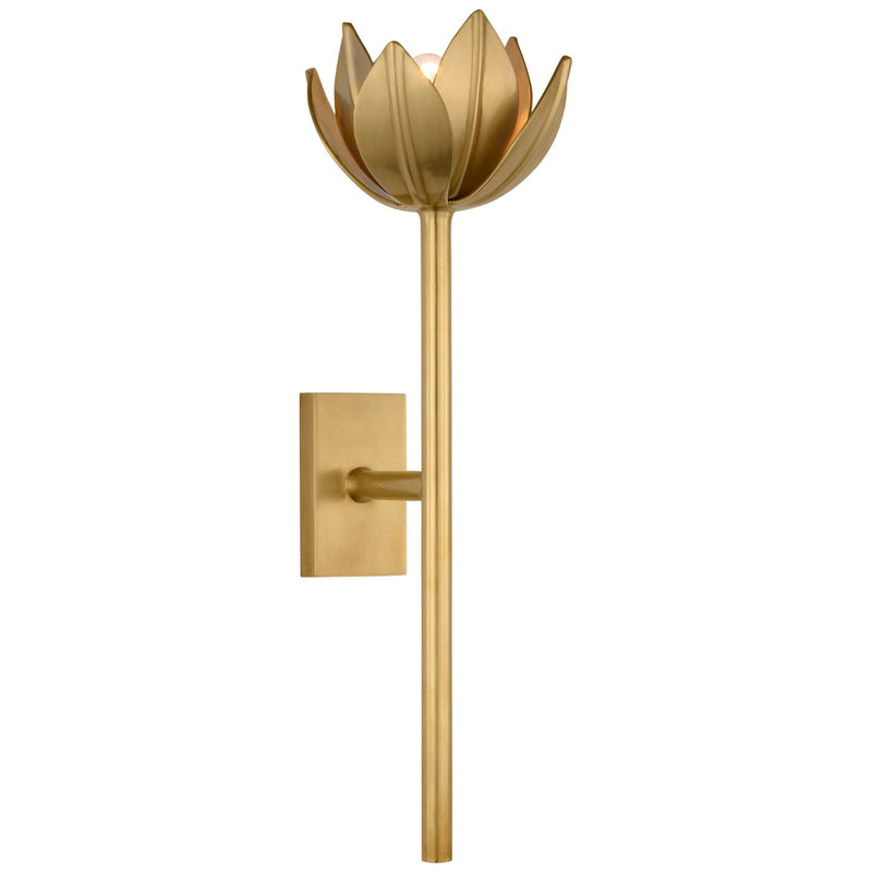 Visual Comfort Signature JN 2002AB One Light Wall Sconce, Antique-Burnished Brass