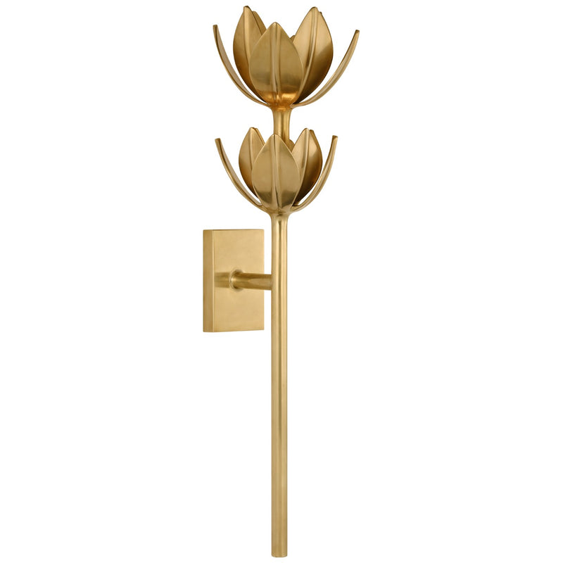 Visual Comfort Signature JN 2043AB LED Wall Sconce, Antique-Burnished Brass