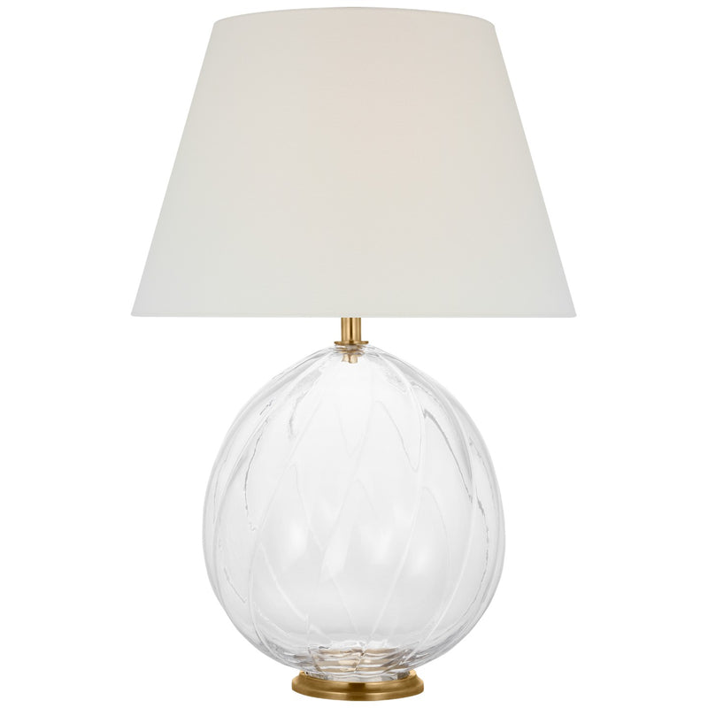 Visual Comfort Signature JN 3020CG-L LED Table Lamp, Clear Glass