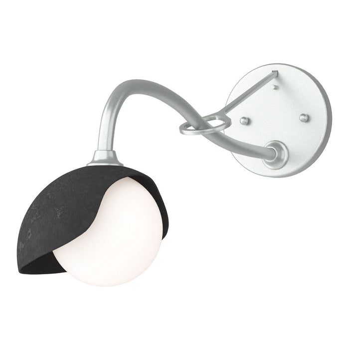 Hubbardton Forge 201376-SKT-82-10-GG0711 One Light Wall Sconce, Vintage Platinum
