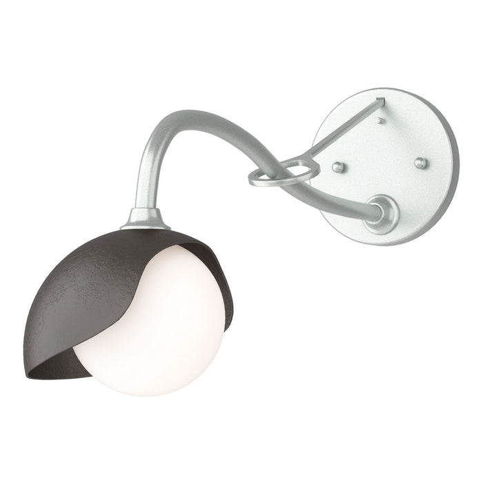 Hubbardton Forge 201376-SKT-82-14-GG0711 One Light Wall Sconce, Vintage Platinum