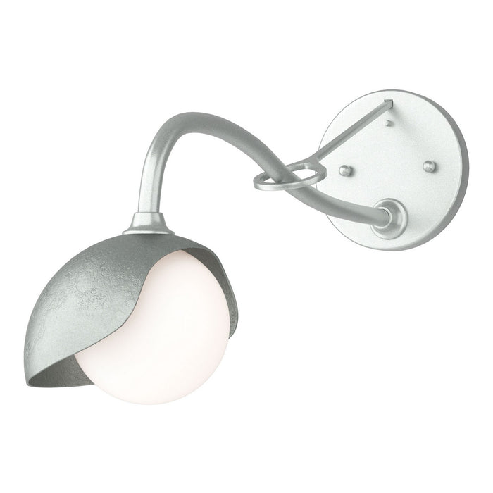 Hubbardton Forge 201376-SKT-82-82-GG0711 One Light Wall Sconce, Vintage Platinum