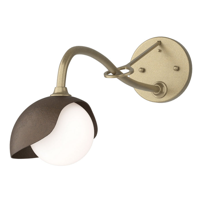 Hubbardton Forge 201376-SKT-84-05-GG0711 One Light Wall Sconce, Soft Gold