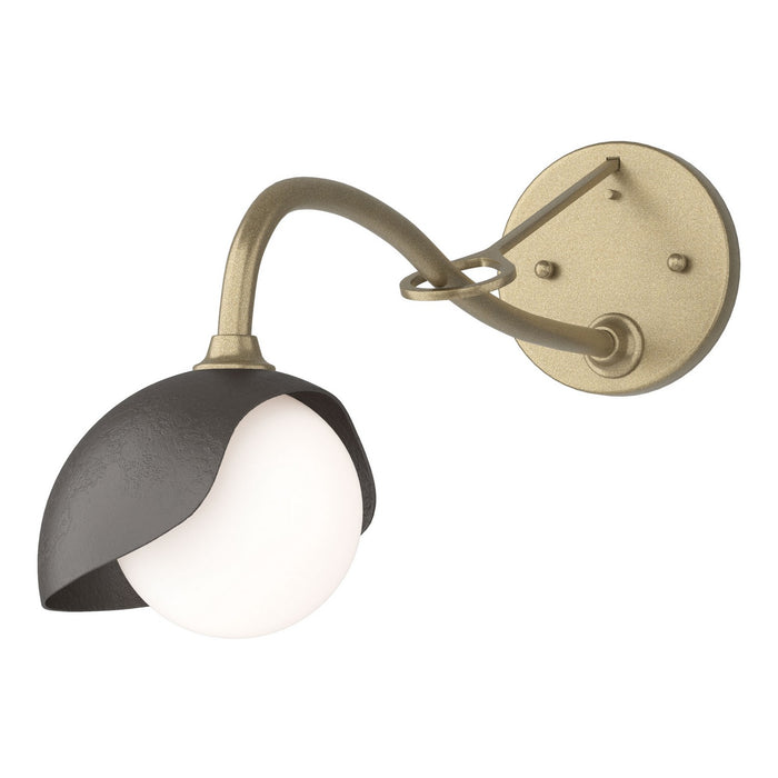 Hubbardton Forge 201376-SKT-84-14-GG0711 One Light Wall Sconce, Soft Gold