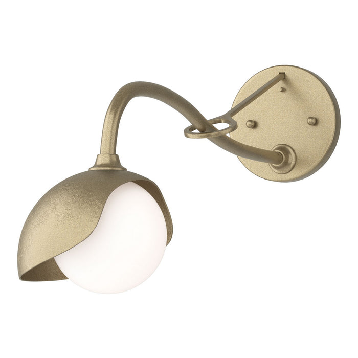 Hubbardton Forge 201376-SKT-84-84-GG0711 One Light Wall Sconce, Soft Gold