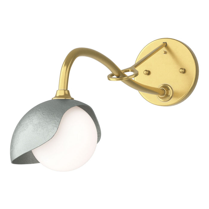 Hubbardton Forge 201376-SKT-86-82-GG0711 One Light Wall Sconce, Modern Brass